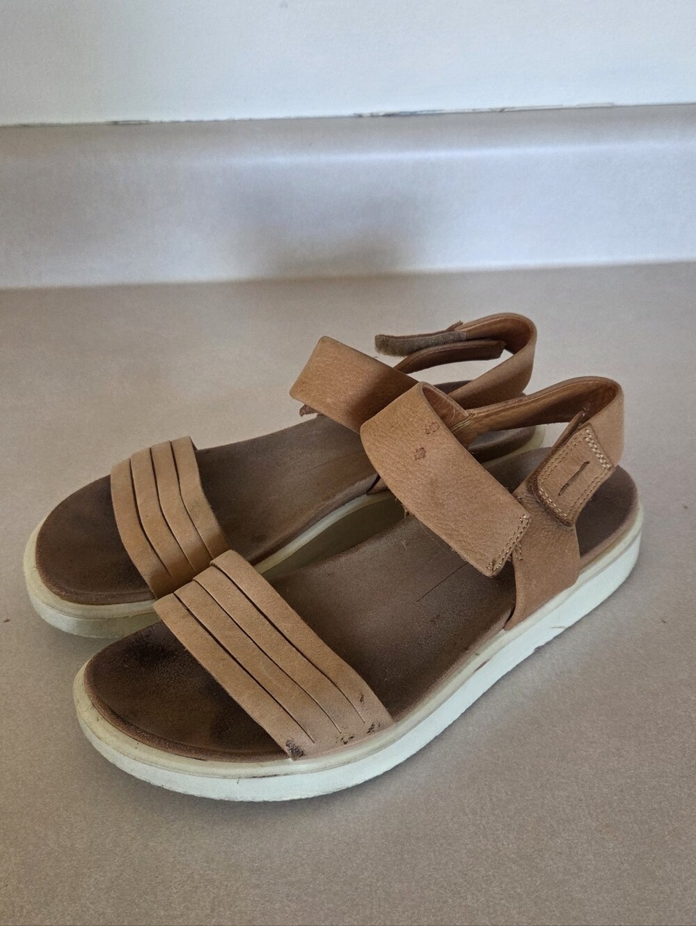 Ecco Leather Sandal